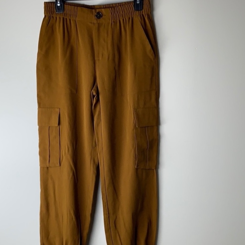 Sanctuary harmony cargo jogger pants brown